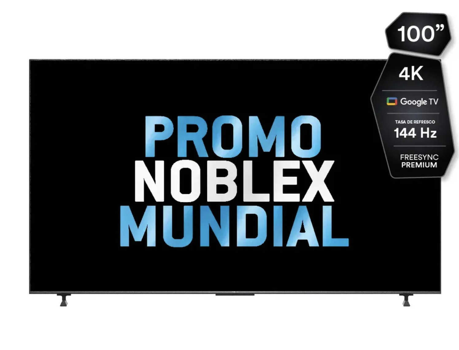100 Tv Noblex Black Series Pro 4K UHD Qled+ Dr100x9600 1