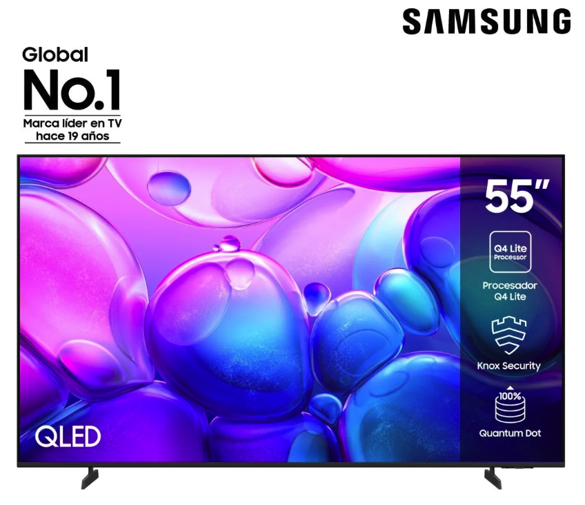 55 Smart Tv Samsung 4K Qled Q6 1